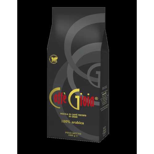 Nera 100% Arabica - Ökologische Röstung - Kaffee in Bohnen - 1,0 Kilogramm - Caffe Gioia - MHD 01-07-2024